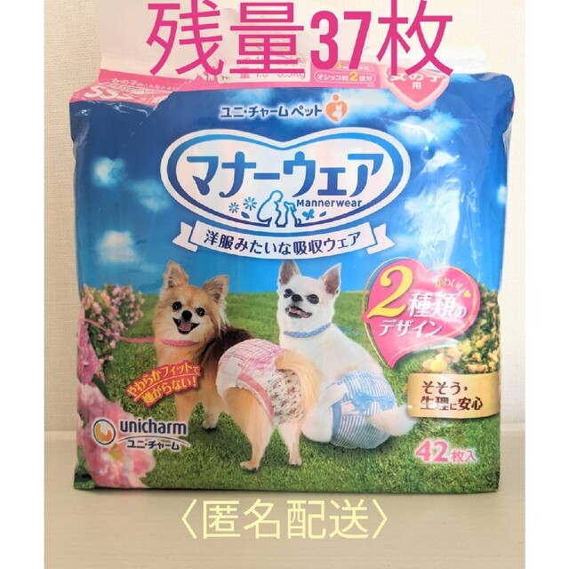 Unicharm(ユニチャーム)のマナーウェア 小型犬女の子用 SSSサイズ その他のペット用品(犬)の商品写真