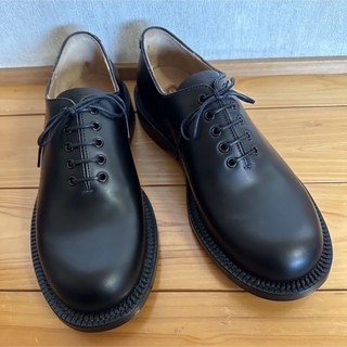 【新品未使用】 GRENSON グレンソン 革靴 レザーシューズ 紳士靴 ビジネスシューズ ARCHIE ウイングチップ 113685 【7：約25.5cm/BLACK CALF】