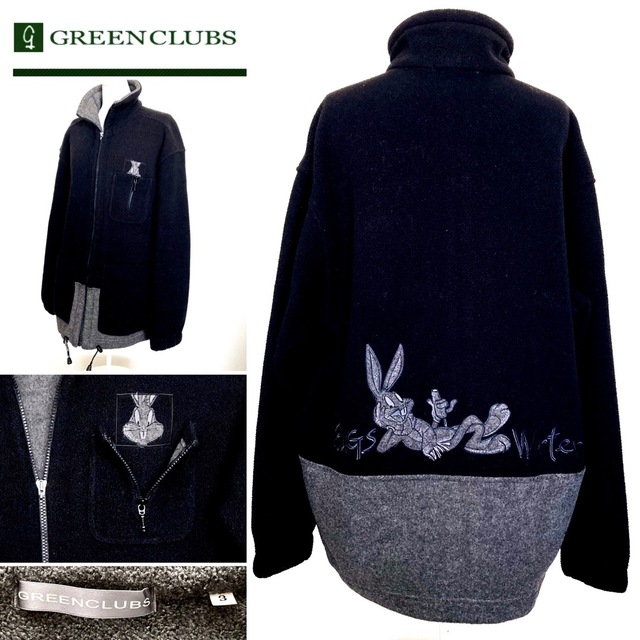 ライカ　GREEN CLUBS グリーンクラブ　兎に注目❣️ ジャケット