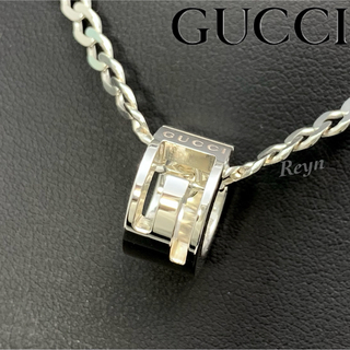 Gucci - [新品仕上済] GUCCI シルバー 925 Gリング 喜平 ネックレス