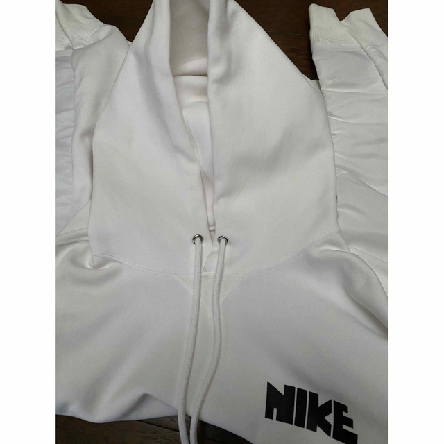 sacai(サカイ)のsacai x Nike Lab U NRG Rh Hoodie "White" メンズのトップス(パーカー)の商品写真