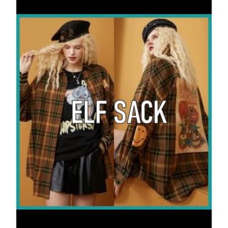 elf sack チェックシャツ(シャツ/ブラウス(長袖/七分))