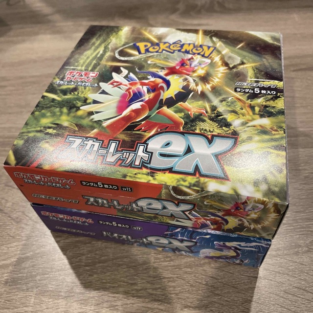 スカーレットex バイオレットex box ボックス シュリンク無し