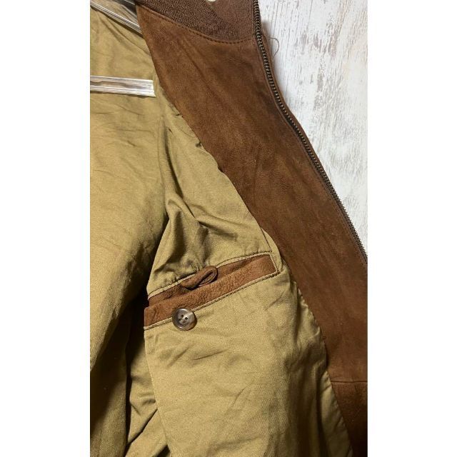 Ralph ラルフ オールドタグ 本革 革ジャン スゥェード レザージャケット.