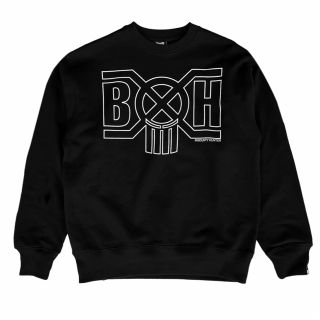 バウンティハンター(BOUNTY HUNTER)のBxH LINE LOGO Crew Neck Sw(スウェット)