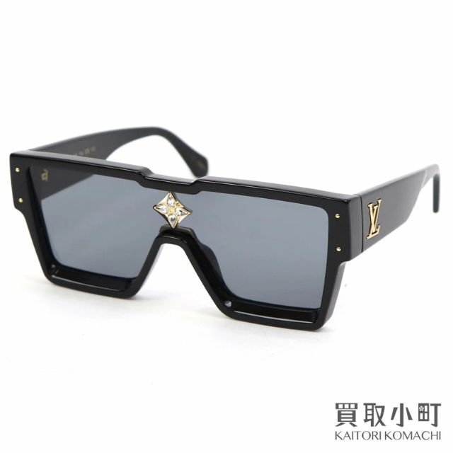 流行 VUITTON LOUIS - サイクロン サングラス VUITTON】Z1578E ルイ