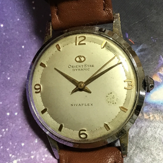 ORIENT - ORIENT STAR DYNAMIC NIVAFLEX 手巻き メンズ 腕時計