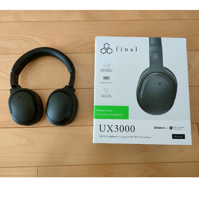 final UX3000　ワイヤレスヘッドホン