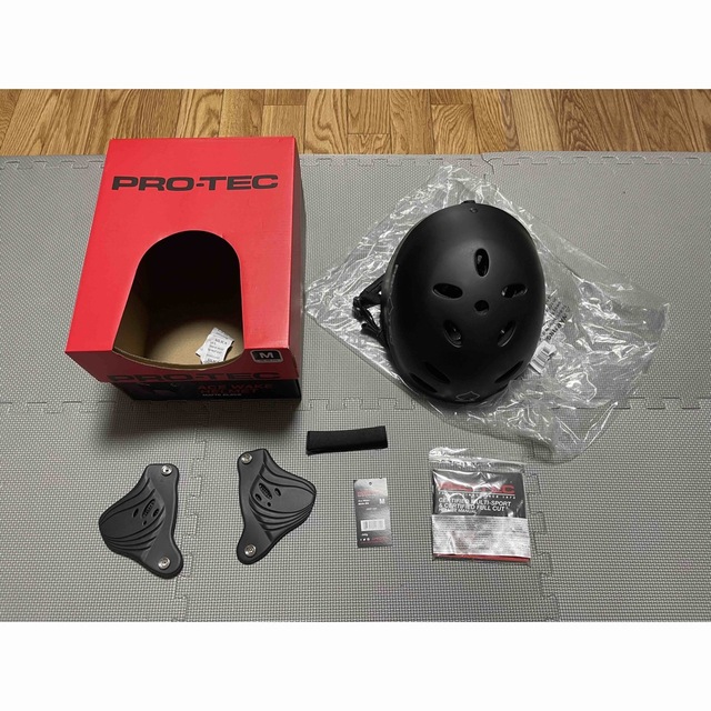 PRO-TEC （プロテック）ヘルメット　ACE WAKE MATTEBLACK スポーツ/アウトドアのスポーツ/アウトドア その他(その他)の商品写真