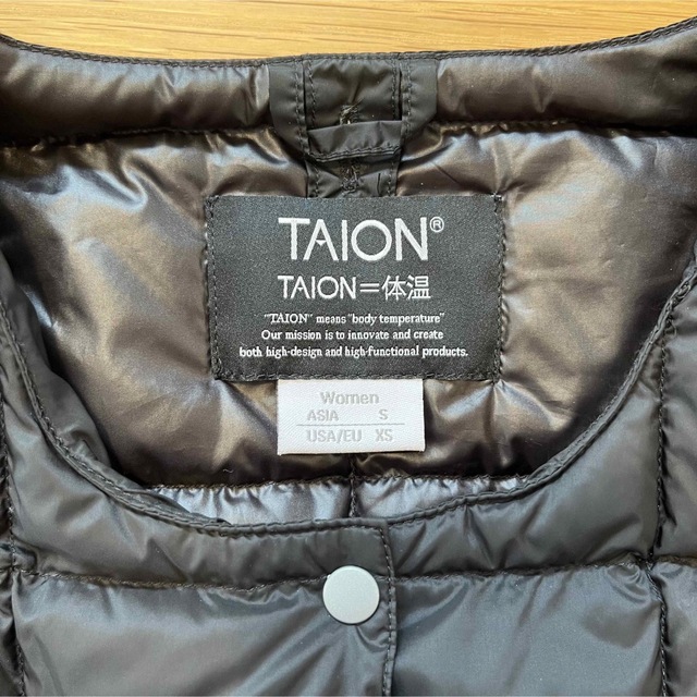 TAION(タイオン)のTAION UNITED ARROWS インナーダウン　ユナイテッドアローズ レディースのジャケット/アウター(ダウンジャケット)の商品写真