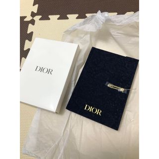 クリスチャンディオール(Christian Dior)の未開封　Dior ノベルティ ノートブック ハードカバー CARNET メモ帳(ノート/メモ帳/ふせん)