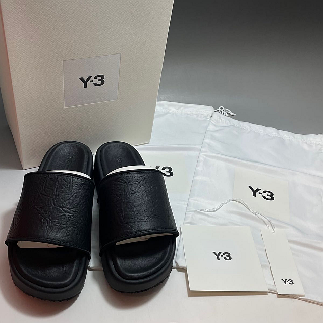 人気海外一番 新品 Y-3 SLIDE スライド SANDAL サンダル 22.5cm