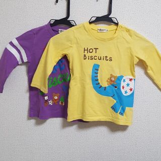 ホットビスケッツ(HOT BISCUITS)の【ゆてま様専用】ホットビスケッツ ☆ カットソー 長袖 90cm(Tシャツ/カットソー)