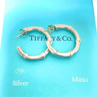 希少廃盤TIFFANY&Co. ティファニーバンブーピアスラージサイズ