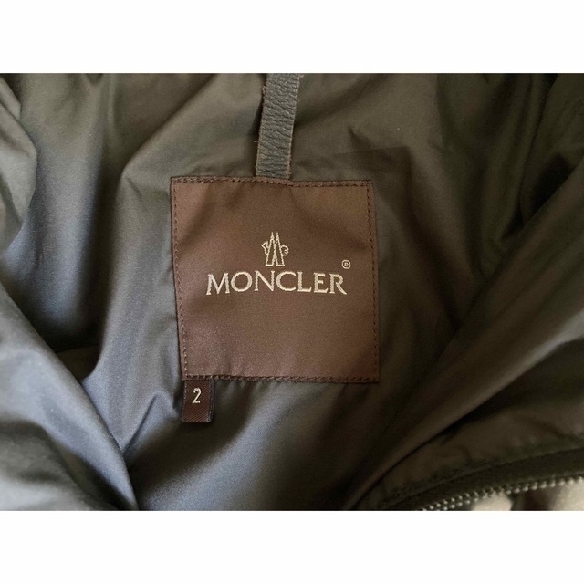 MONCLER(モンクレール)のモンクレール MONCLER タニー ダウンジャケット 茶 2 TANY 茶タグ メンズのジャケット/アウター(ダウンジャケット)の商品写真