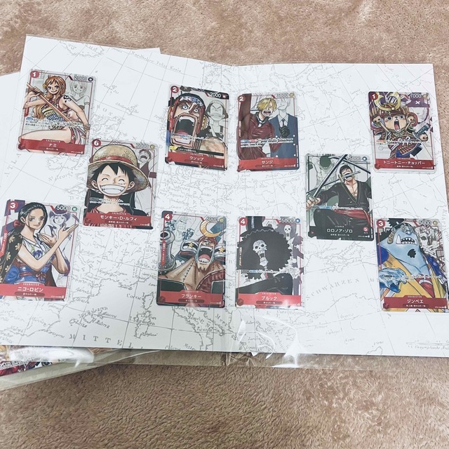meet the ONE PIECE CARD アクリル 25周年 セット販売