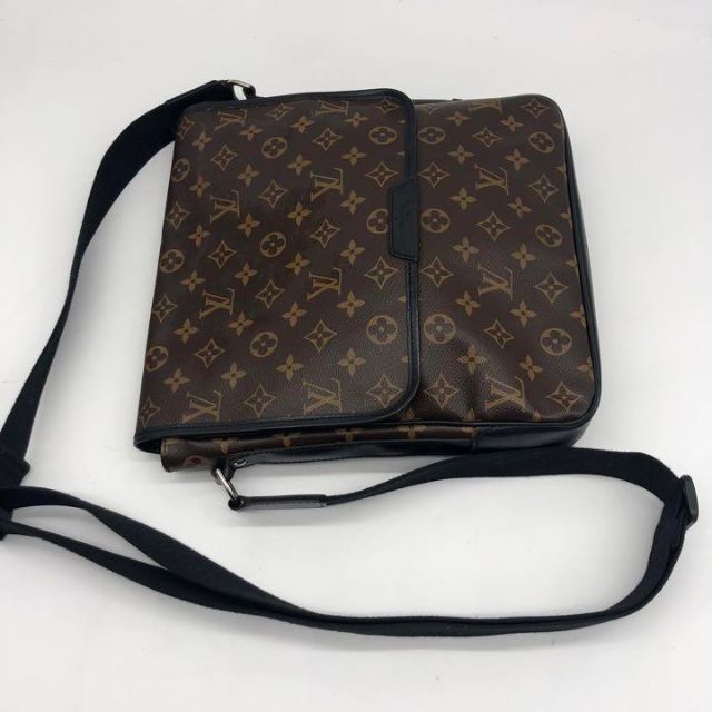 ブランドのギフト ダミエ 【美品・鑑定済み】ルイヴィトン VUITTON LOUIS マカサー ショルダーバッグ バスGM ショルダーバッグ 