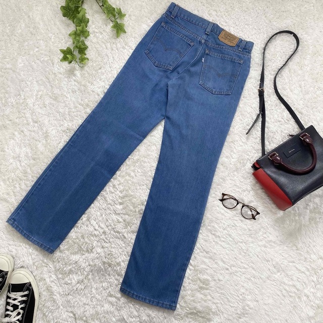 Levi's(リーバイス)の✨良品 リーバイス 718 STUDENT 米国製 ハイウエスト 白タブ W28 レディースのパンツ(デニム/ジーンズ)の商品写真