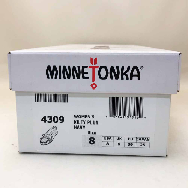 Minnetonka(ミネトンカ)の新品 ミネトンカ モカシン KILTY PLUS ネイビー 25.0cm レディースの靴/シューズ(スリッポン/モカシン)の商品写真
