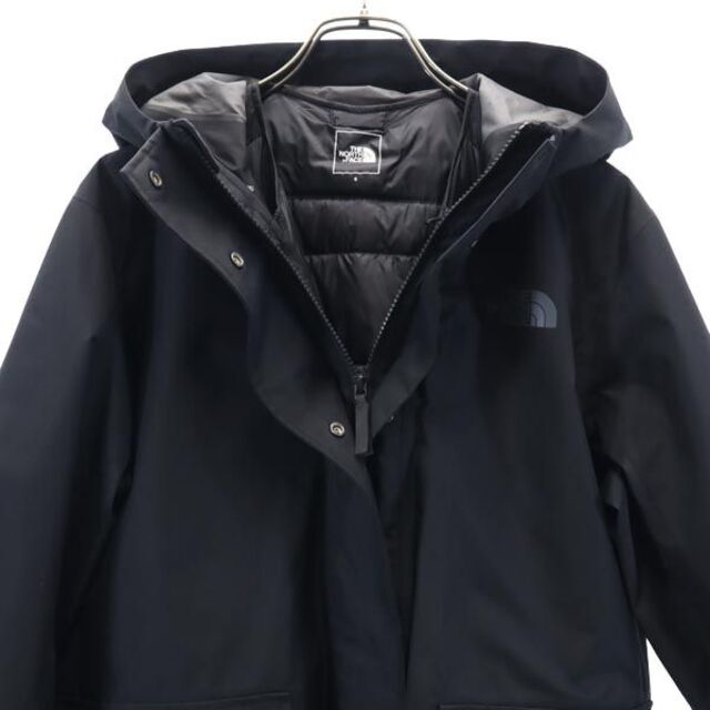 THE NORTH FACE(ザノースフェイス)のノースフェイス GORE-TEX 3WAY ダウンインナー付 パフ マグネ トリクライメイト コート S 黒 THE NORTH FACE NPW62162 ゴアテックス レディース 【中古】  【230129】 レディースのジャケット/アウター(ロングコート)の商品写真