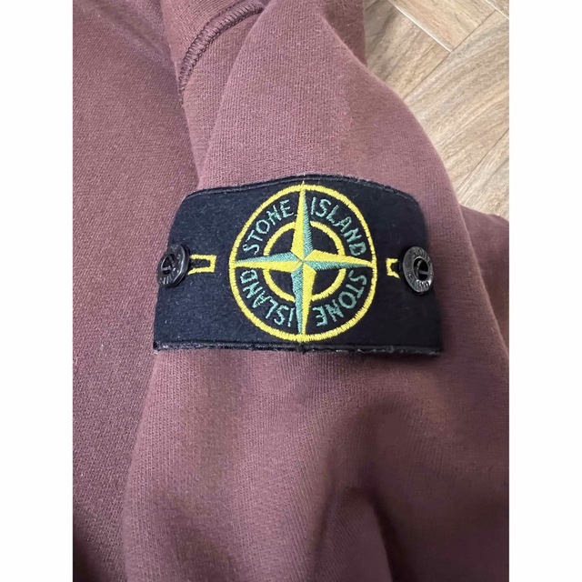 STONE ISLAND(ストーンアイランド)のstone island ストーンアイランド　ハーフジップ　スウェット　Lサイズ メンズのトップス(スウェット)の商品写真