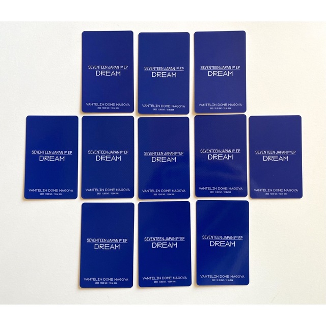 【新品未開封】SEVENTEEN DREAM 5形態セット 名古屋特典トレカ付き