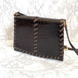 Yves Saint Laurent - イヴサンローラン クロコダイル型押し