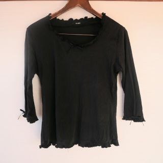 ピンクハウス(PINK HOUSE)のpinkhouse black swan tops(出品終了予定売り切り)(シャツ/ブラウス(長袖/七分))