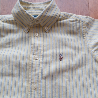 ラルフローレン(Ralph Lauren)のラルフローレン　子供用　ボタンダウンシャツ　110(ブラウス)