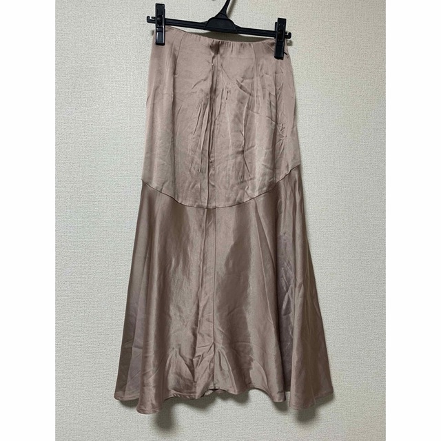 herlipto Paneled Satin Midi Skirt