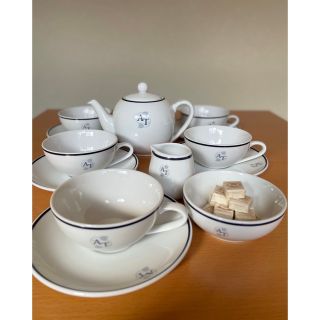 アフタヌーンティー(AfternoonTea)のアンティーク afternoonteaティーカップ＆ソーサーティーポットセット(グラス/カップ)