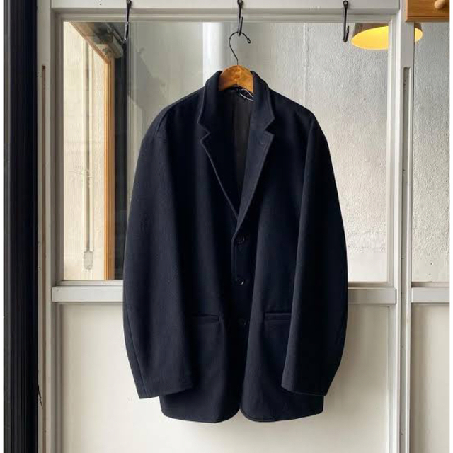 AURALEE CASHMERE WOOL MOSSER OVER JACKETジャケット/アウター