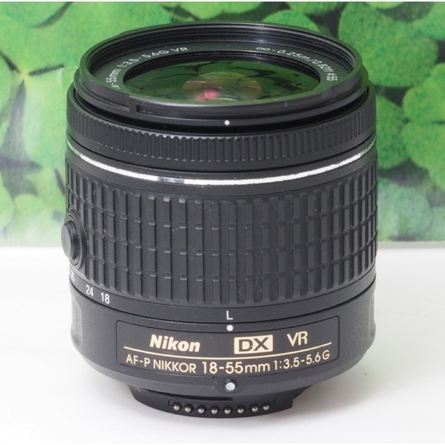 美品】Nikonニコン⭐️標準ズームAF-P18-55mmVR⭐️使い勝手抜群