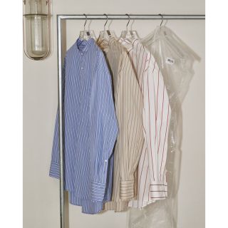 トゥデイフル(TODAYFUL)の★新品未使用★TODAYFUL Stripe Over Shirts サックス(シャツ/ブラウス(長袖/七分))