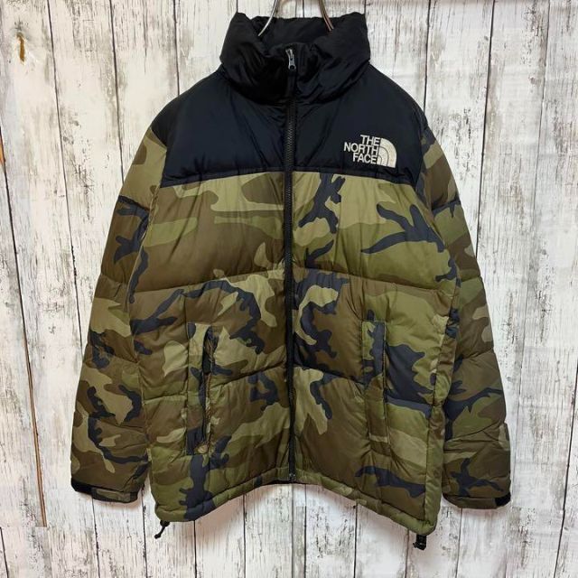 THE NORTH FACE  デニムマウンテンパーカー　迷彩　カモフラ