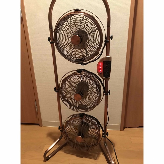 ドウシシャ メタル ハイリビング 扇風機 ブロンズ アロマオイル レトロ ドウシシャ メタル ハイリビング 扇風機 ブロンズ アロマオイル レトロ