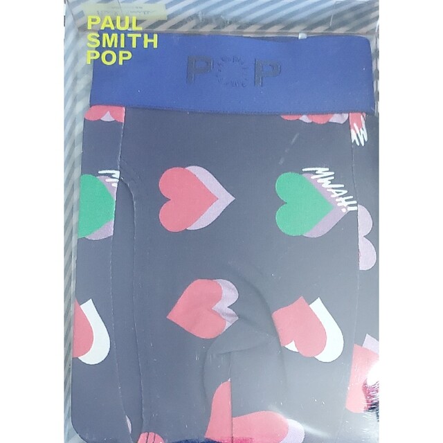 Paul Smith(ポールスミス)のポールスミス　新品　メンズ　ボクサーパンツ(ハート/ネイビーM) メンズのアンダーウェア(ボクサーパンツ)の商品写真