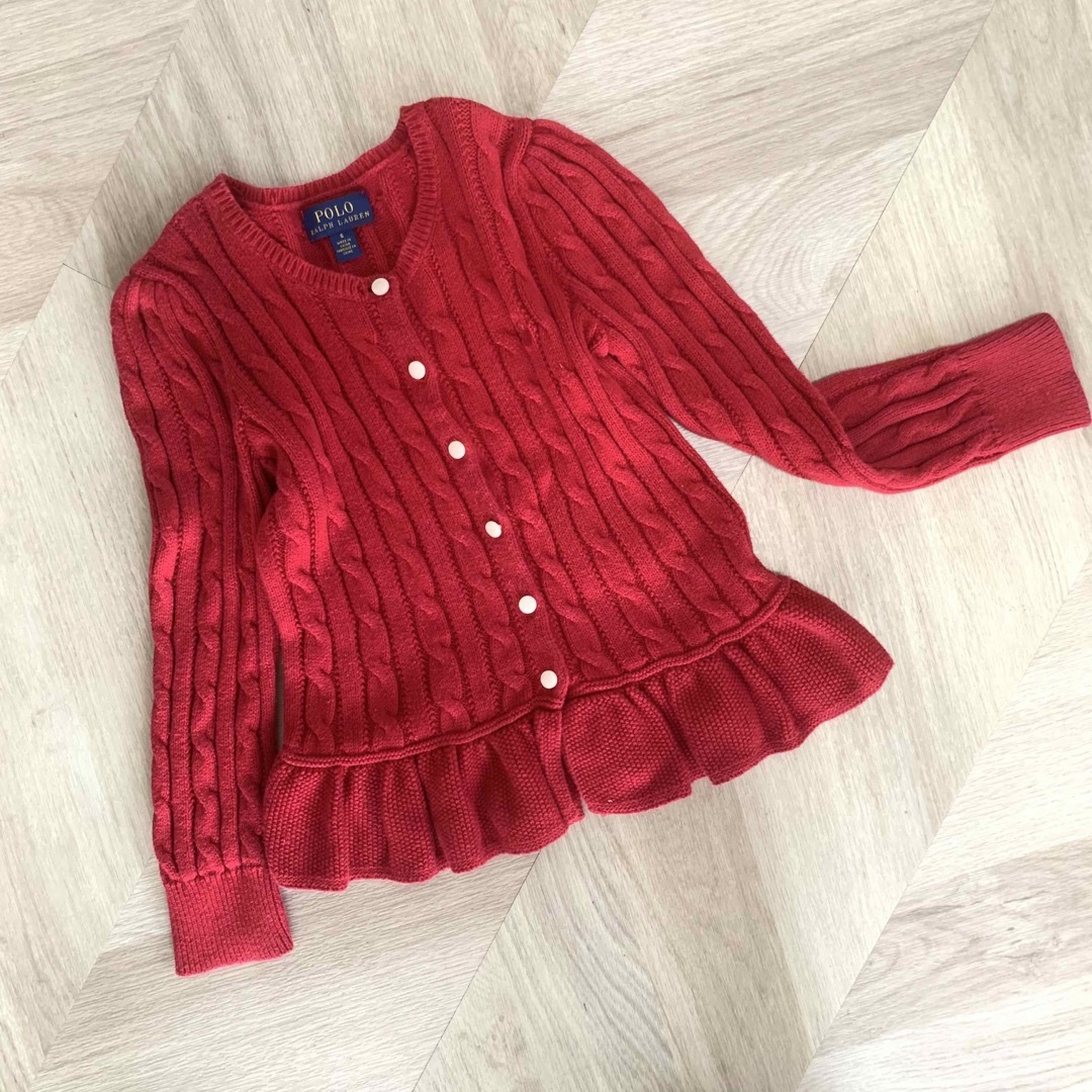 PETIT BATEAU(プチバトー)のPETIT BATEAU Pコート  Ralph Lauren ニット キッズ/ベビー/マタニティのキッズ服男の子用(90cm~)(ジャケット/上着)の商品写真