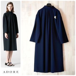 ADORE - ◇幻◇ 希少 定価4.3万円 ADORE ジョーゼットワンピース 入園