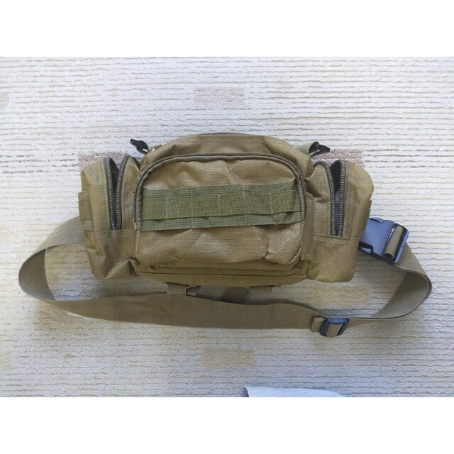 ウエストバッグ ミリタリー タクティカル ポーチ 4way MOLLE 美品 エンタメ/ホビーのミリタリー(個人装備)の商品写真