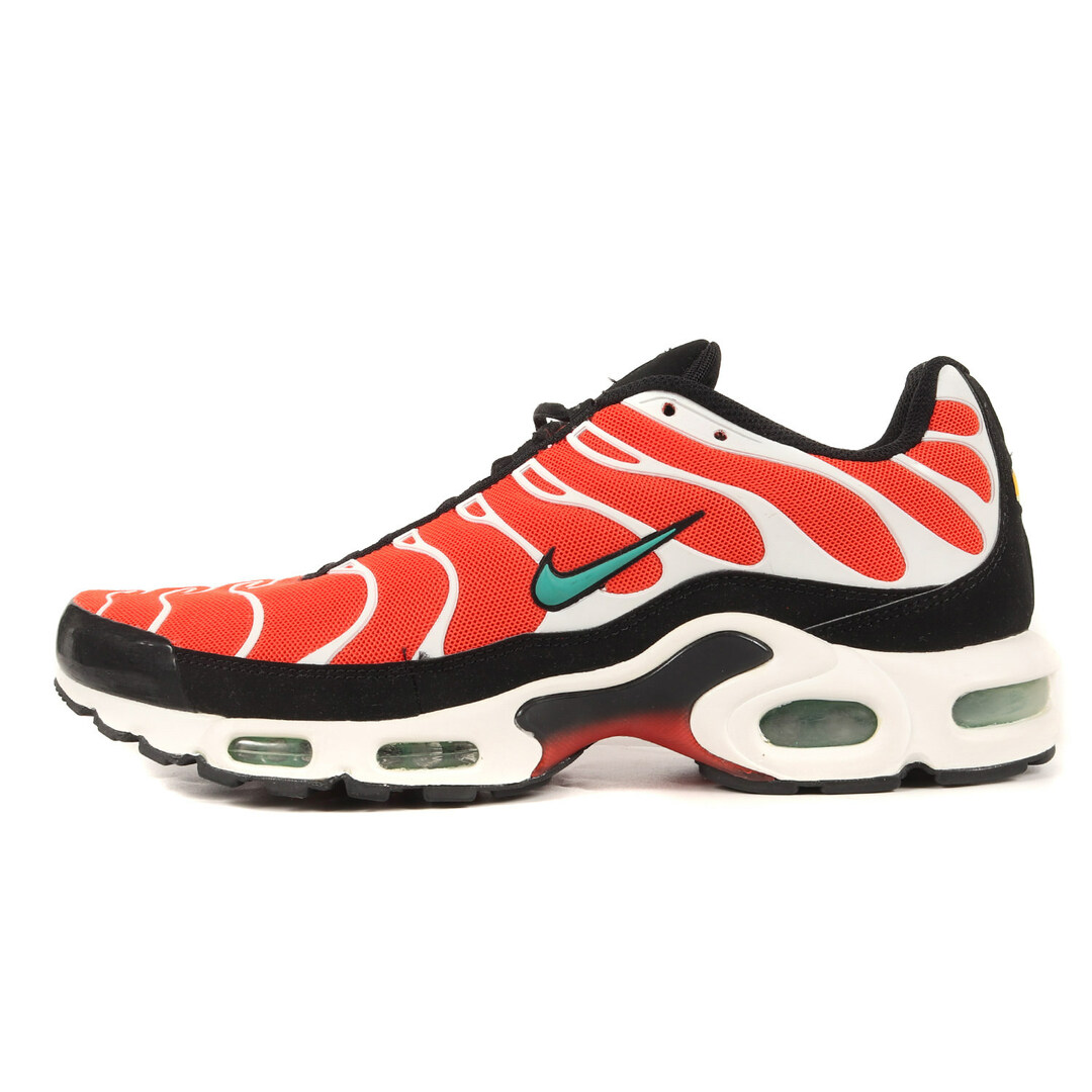 NIKE ナイキ AIR MAX PLUS (852630-801) 2018年 エアマックス プラス チームオレンジ ネプチューングリーン サイズ：US10.5 28.5cm スニーカー 【メンズ】【美品】