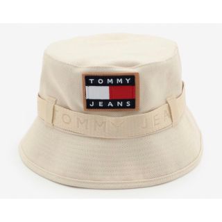 トミージーンズ(TOMMY JEANS)の新品未使用❗️ トミージーンズ　キャンバスバケットハット(ハット)