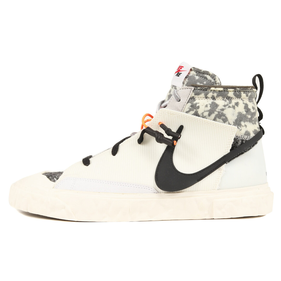 READYMADE レディメイド NIKE BLAZER MID WHITE (CZ3589-100) 21SS ナイキ ブレザー ミッド ホワイト ブラック 白黒 サイズ：US10.5 28.5cm スニーカー コラボ【メンズ】