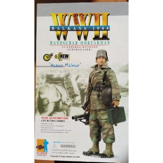 ドラゴン(DRAGON)の新品未開封1/6ドラゴンアクションフィギア独軍WWⅡ1944年バルカン半島山岳兵(ミリタリー)