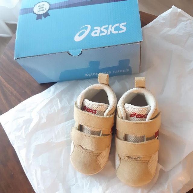 asics(アシックス)のアシックス★ベビーシューズ　5足セット！まとめ売り 男の子　スニーカー　革 キッズ/ベビー/マタニティのベビー靴/シューズ(~14cm)(スニーカー)の商品写真