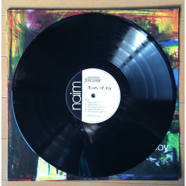 Antonio Forcione / Tears of joy LP レコード エンタメ/ホビーのCD(ワールドミュージック)の商品写真