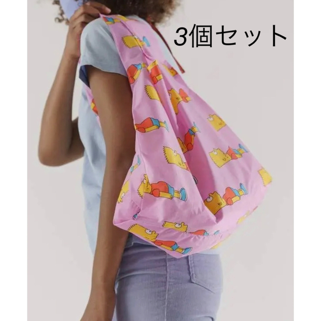 BAGGU(バグゥ)の新品　BAGGU STANDARD バグー　シンプソンズ　リサ lisa  レディースのバッグ(エコバッグ)の商品写真