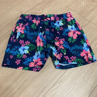 花柄ラッシュガードショートパンツ(水着)