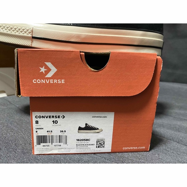 CONVERSE(コンバース)の"海外限定" converse ct70 ブラック　26.5cm メンズの靴/シューズ(スニーカー)の商品写真