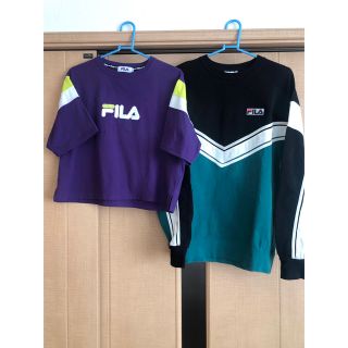 FILA - FILA・3L・ロゴスウェットセットアップ裏起毛・新品/MC0P-210の